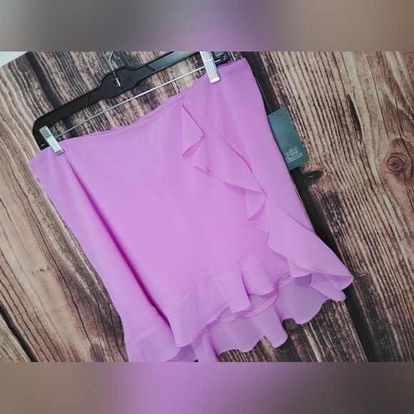 Wild Fable Elegant Pink Ruffle Skirt NWT Size Medium - Picture 3 of 5